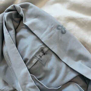 Aritzia TNA bike shorts - BUTTER Crossover Hi-Rise 5" Short in light blue